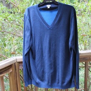 Ashworth V-Neck Golf Sweater / Men's Large